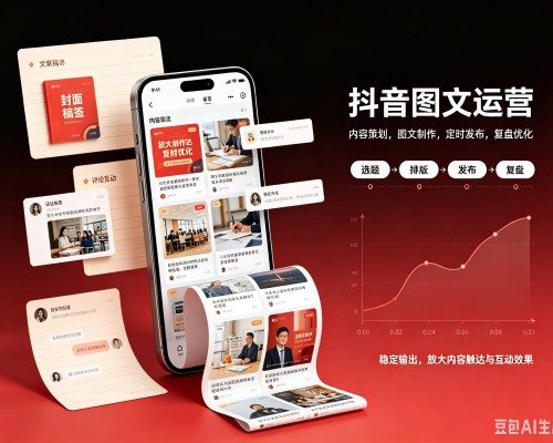 月湖抖音图文代运营服务