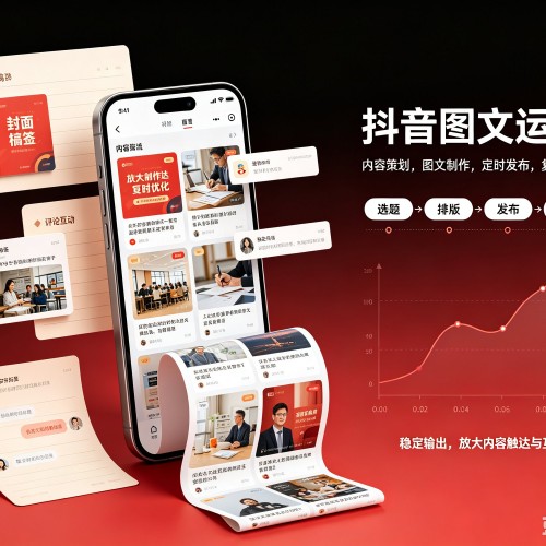 月湖抖音图文代运营服务